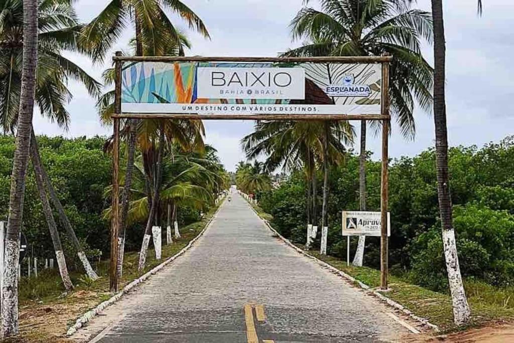 Baixio - Praia e pé na areia! Ponta de Inhambupe Esplanada Esterno foto
