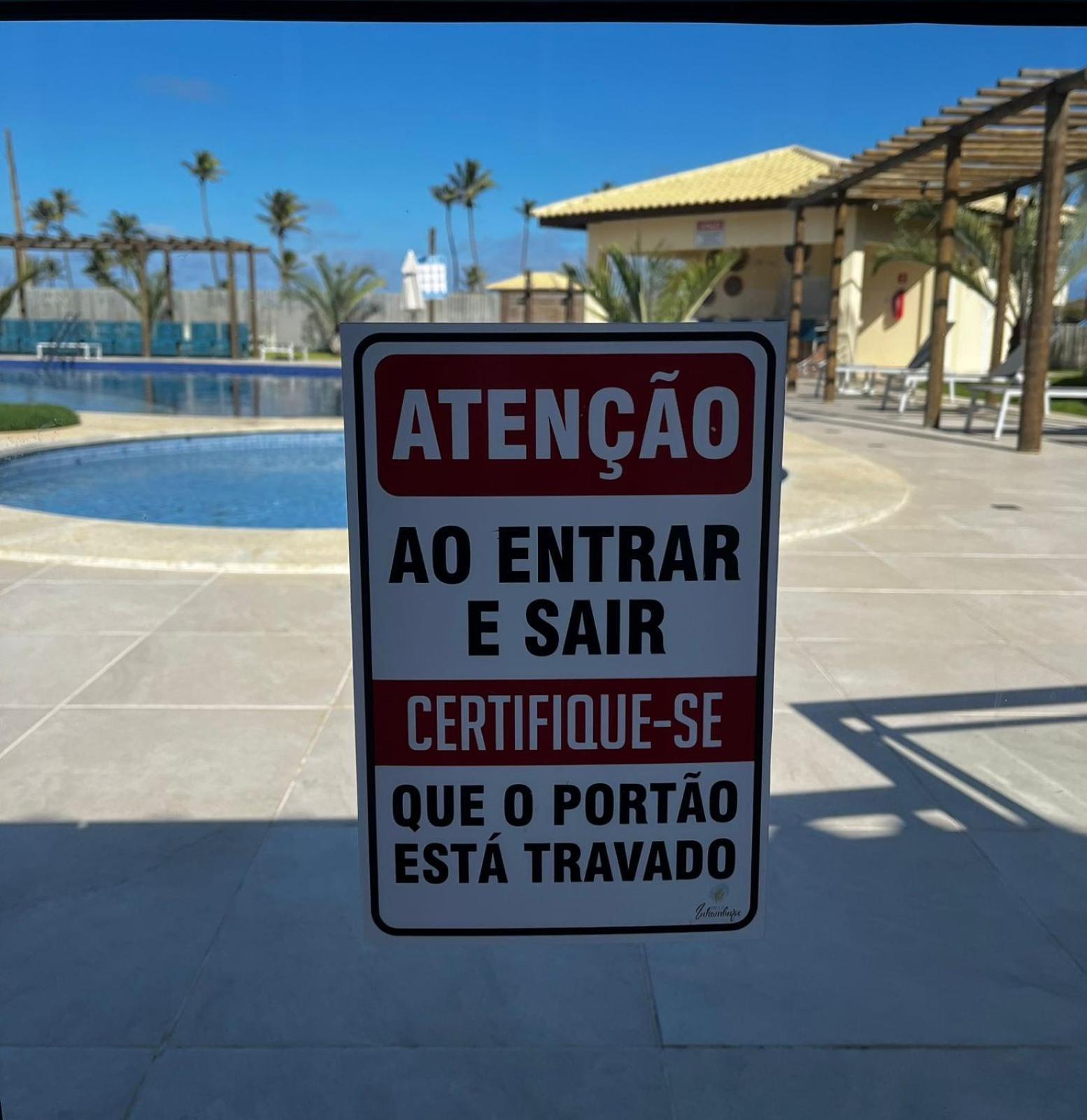 Baixio - Praia e pé na areia! Ponta de Inhambupe Esplanada Esterno foto